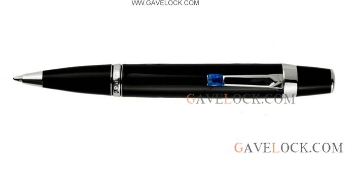 AAA Copy MontBlanc Boheme Ballpoint Pen Black and Silver AAA Copy MontBlanc Boheme Ballpoint Pen Black and Silver